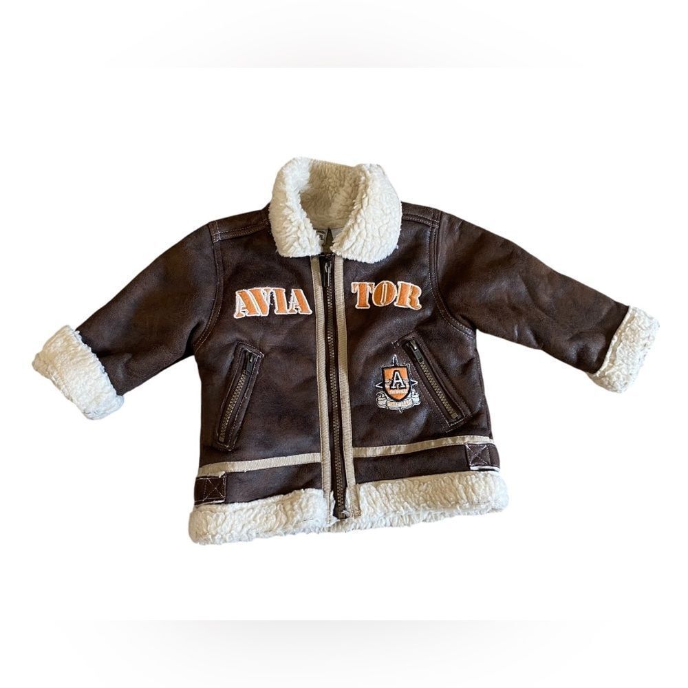 Little Boys Aviator Pilot Jacket